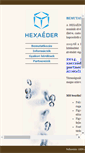 Mobile Screenshot of hexaeder.hu